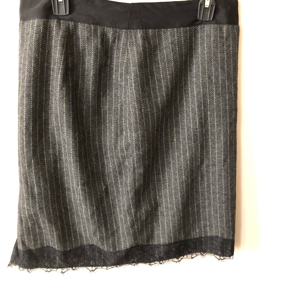Black pencil skirt